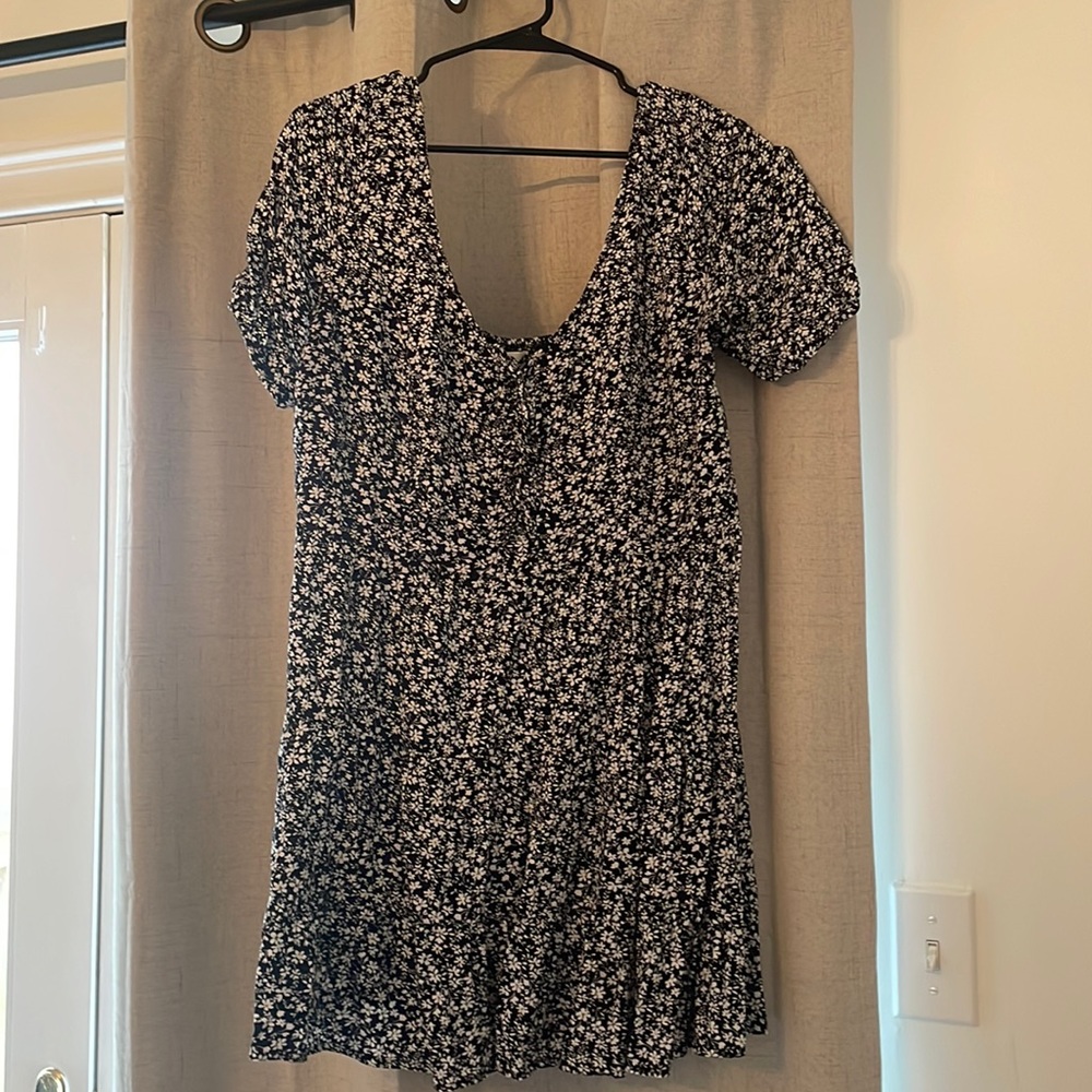 Bohme short sleeve floral dress
